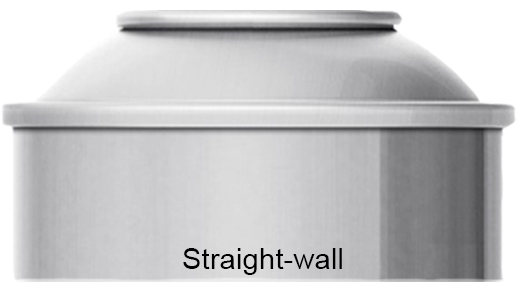 straight-wall aerosol can