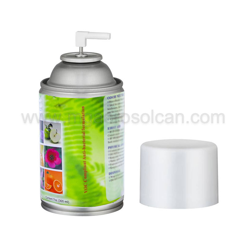 set of air freshener aerosol can