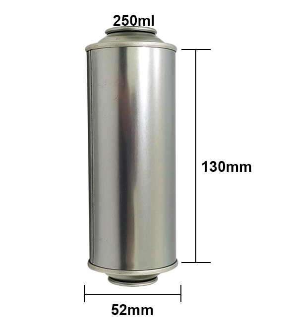 empty aerosol tin can