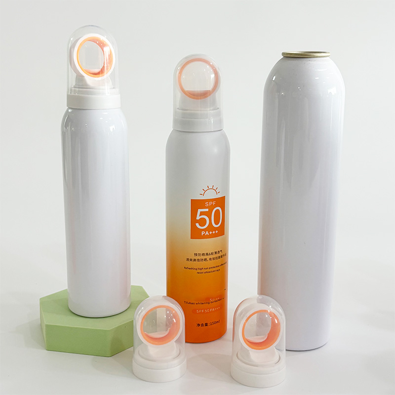 Aluminum Aerosol Can with Valve Actuator