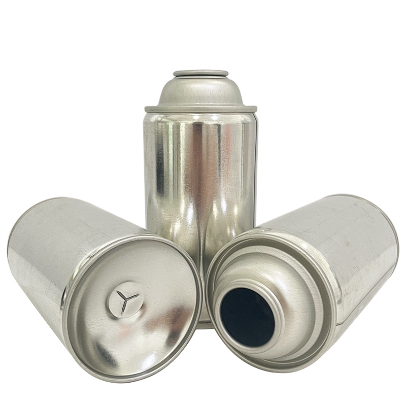 Empty Aerosol Tinplate Can